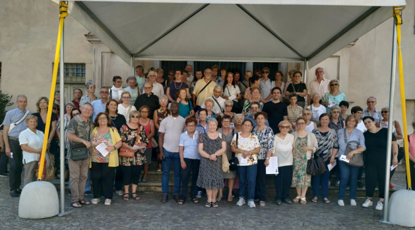 Il pellegrinaggio a Crea dell'Unità Pastorale
